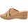Pantofi Femei Papuci de vară Valleverde VV-32400 Bej