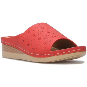 Pantofi Femei  Flip-Flops La Modeuse 70314_P164234 roșu