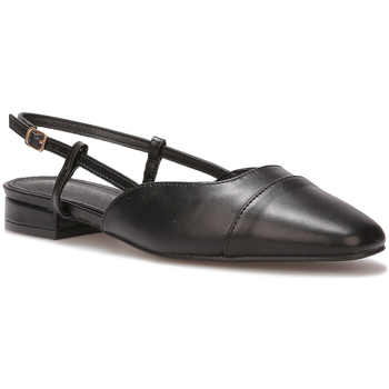 Pantofi Femei Balerin și Balerini cu curea La Modeuse 70812_P165710 Negru