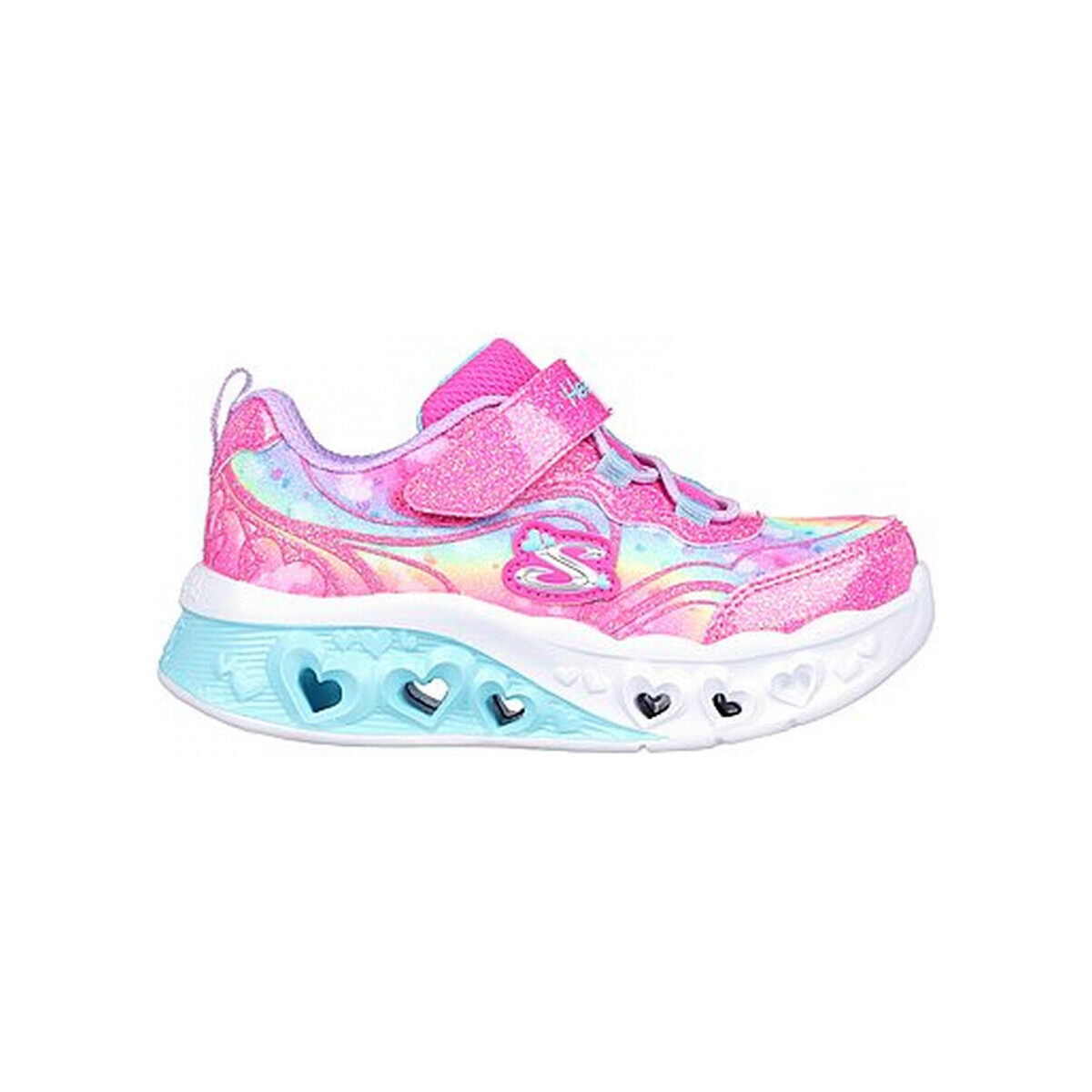 Pantofi Copii Trail și running Skechers Flutter heart lights - groovy roz