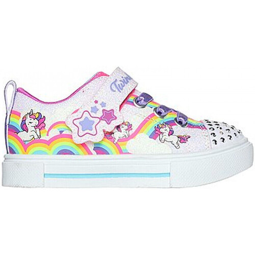 Pantofi Fete Sneakers Skechers Twinkle sparks - jumpin' clou Multicolor