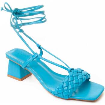 Pantofi Femei Sandale Leindia 89304 albastru