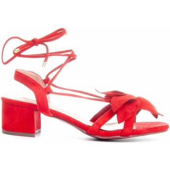 Pantofi Femei Sandale Leindia 89314 roșu