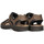 Pantofi Bărbați Sandale Luna Collection 74571 Maro