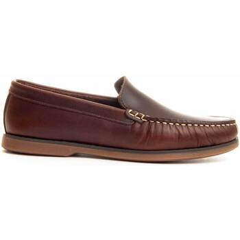 Pantofi Bărbați Mocasini Purapiel 89135 Maro