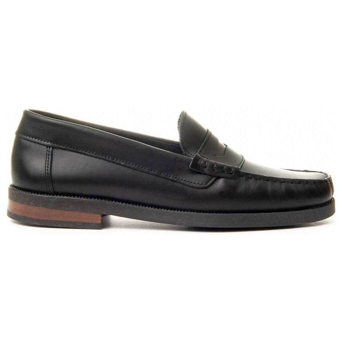 Pantofi Bărbați Mocasini Purapiel 89147 Negru