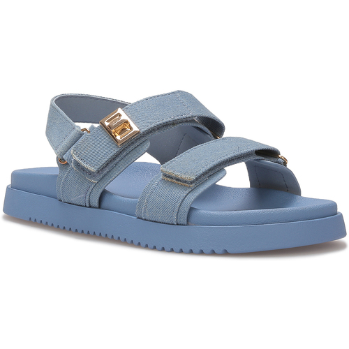 Pantofi Femei Sandale La Modeuse 71052_P166593 albastru