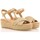 Pantofi Femei Sandale MTNG 59553 Auriu