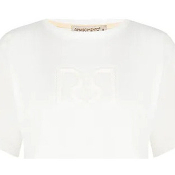Îmbracaminte Femei Tricouri & Tricouri Polo Rinascimento CFC0117500003 Cremă albă