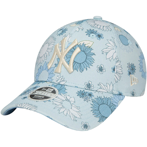 Accesorii textile Femei Sepci New-Era 9FORTY New York Yankees Floral All Over Print Cap albastru
