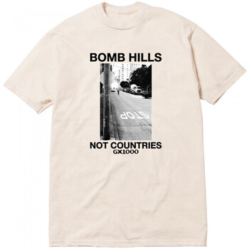 Îmbracaminte Bărbați Tricouri & Tricouri Polo Gx1000 T-shirt bomb hills Bej