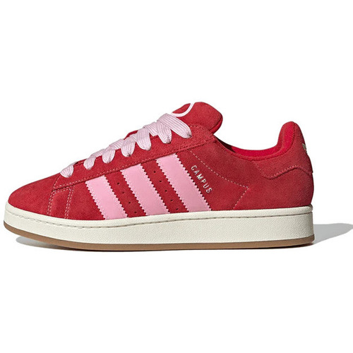 Pantofi Drumetie și trekking adidas Originals Campus 00s Better Scarlet Clear Pink roșu
