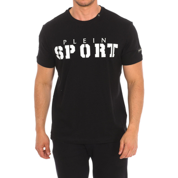 Îmbracaminte Bărbați Tricouri mânecă scurtă Philipp Plein Sport TIPS400-99 Negru