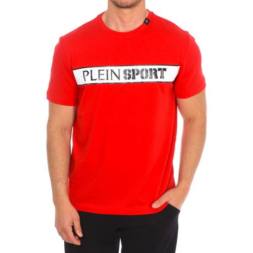 Îmbracaminte Bărbați Tricouri mânecă scurtă Philipp Plein Sport TIPS405-52 roșu