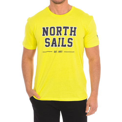 Îmbracaminte Bărbați Tricouri mânecă scurtă North Sails 9024060-470 galben