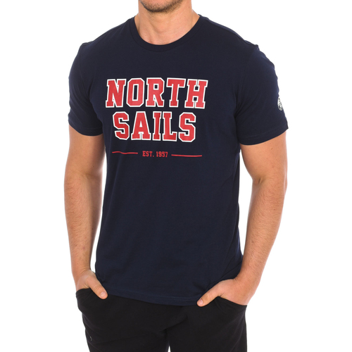 Îmbracaminte Bărbați Tricouri mânecă scurtă North Sails 9024060-800 Albastru