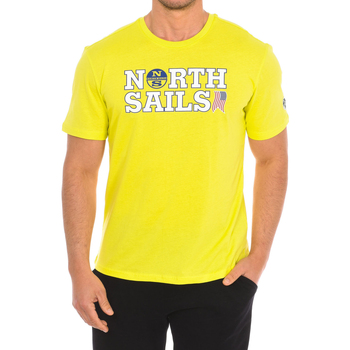 Îmbracaminte Bărbați Tricouri mânecă scurtă North Sails 9024110-470 galben