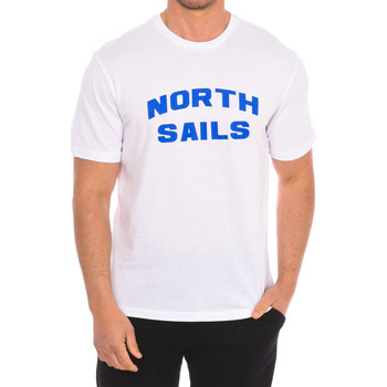 Îmbracaminte Bărbați Tricouri mânecă scurtă North Sails 9024180-101 Alb
