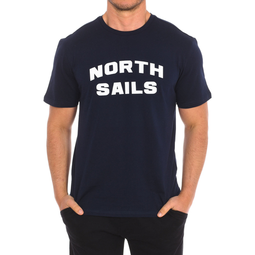 Îmbracaminte Bărbați Tricouri mânecă scurtă North Sails 9024180-800 Albastru