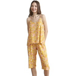 Îmbracaminte Femei Pijamale și Cămăsi de noapte J&j Brothers JJBEH1001 galben
