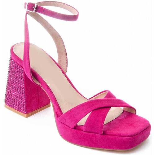 Pantofi Femei Sandale Leindia 88517 roz