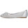 Pantofi Femei Balerin și Balerini cu curea Buonarotti 75274 Argintiu