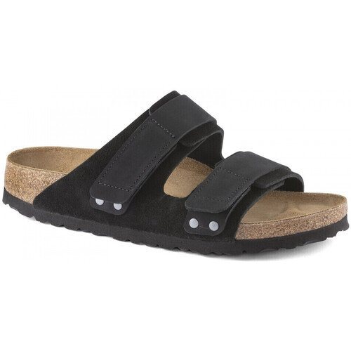 Pantofi Bărbați Sandale Birkenstock Uji lenb/leve Negru