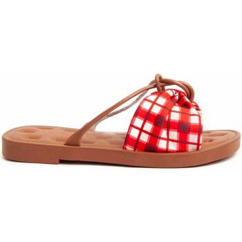 Pantofi Femei Sandale Leindia 89632 roșu
