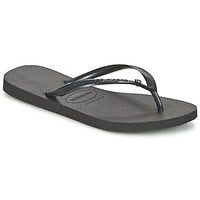 Pantofi Femei  Flip-Flops Havaianas SLIM CRYSTAL GLAMOUR SWAROVSKI Negru