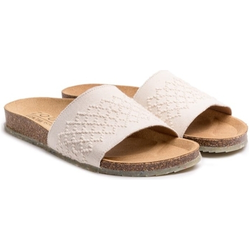Pantofi Femei Sandale Zouri Wave Heritage  - White Alb