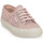 Pantofi Femei Sneakers Superga A0D MACRAME PINK roz