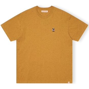 Îmbracaminte Bărbați Tricouri & Tricouri Polo Revolution T-Shirt Loose 1367 NUT - Yellow galben