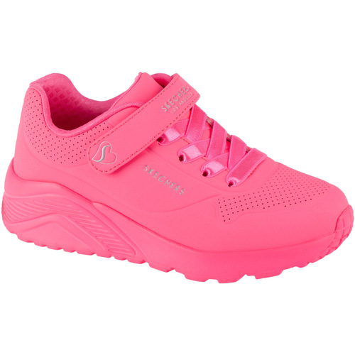Pantofi Fete Pantofi sport Casual Skechers Uno Lite roz