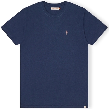 Îmbracaminte Bărbați Tricouri & Tricouri Polo Revolution T-Shirt Regular 1364 FLA - Navy Mel albastru