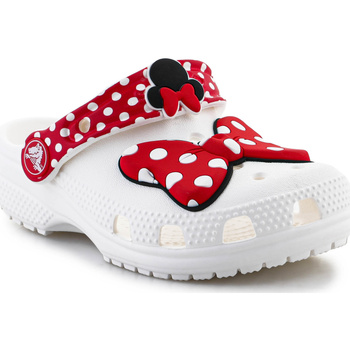 Pantofi Copii Sandale Crocs Classic Disney Minnie Mouse Clog 208710-119 Alb