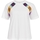 Îmbracaminte Femei Topuri și Bluze Object Top Bea S/S - Bright White Multicolor