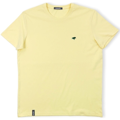 Îmbracaminte Bărbați Tricouri & Tricouri Polo Organic Monkey Ninja T-Shirt - Yellow Mango galben