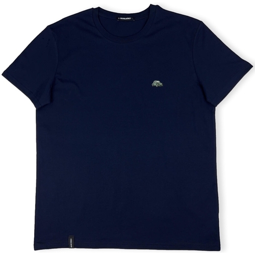 Îmbracaminte Bărbați Tricouri & Tricouri Polo Organic Monkey Summer Wheels T-Shirt - Navy albastru
