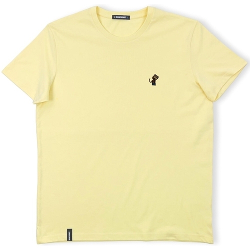 Îmbracaminte Bărbați Tricouri & Tricouri Polo Organic Monkey Ay Caramba T-Shirt - Yellow Mango galben