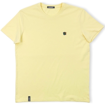 Îmbracaminte Bărbați Tricouri & Tricouri Polo Organic Monkey The Great Cubini T-Shirt - Yellow Mango galben