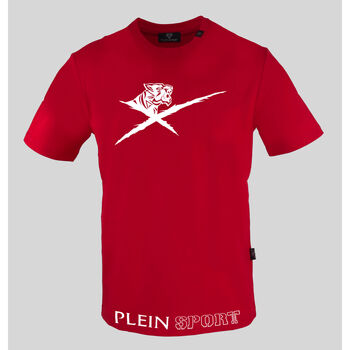 Îmbracaminte Bărbați Tricouri mânecă scurtă Philipp Plein Sport - tips413 roșu