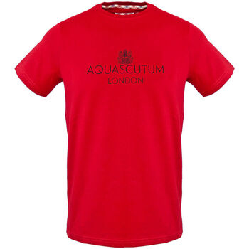 Îmbracaminte Bărbați Tricouri mânecă scurtă Aquascutum - tsia126 roșu
