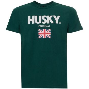 Îmbracaminte Bărbați Tricouri mânecă scurtă Husky - hs23beutc35co177-john verde