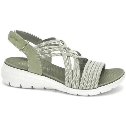 Pantofi Femei Sandale Amarpies 23608 verde