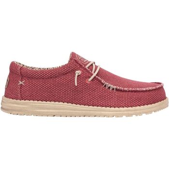 Pantofi Bărbați Pantofi Derby Dude Wally braided roșu