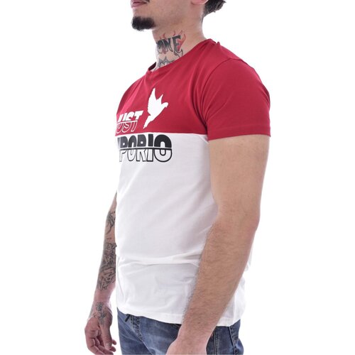 Îmbracaminte Bărbați Tricouri mânecă scurtă Just Emporio JE-MOBIM-01 roșu