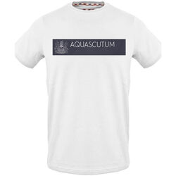 Îmbracaminte Bărbați Tricouri mânecă scurtă Aquascutum - tsia117 Alb