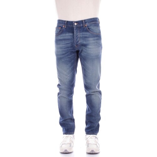 Îmbracaminte Bărbați Jeans slim Dondup UP576 DS0041GW3 albastru