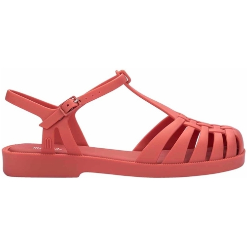 Pantofi Femei Sandale Melissa Aranha Quadrada Sandals - Red roșu