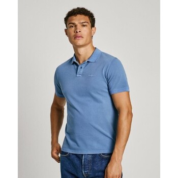 Îmbracaminte Bărbați Tricouri mânecă scurtă Pepe jeans PM542099 NEW OLIVER GD albastru